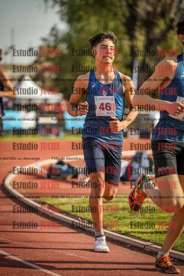 Fotos de los 1500 m de varones - decatlón 10