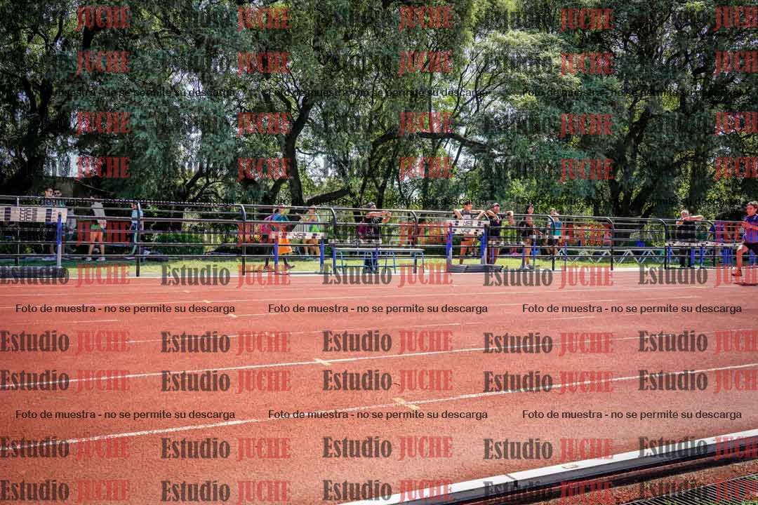 Fotos de los 100 m llanos de varones