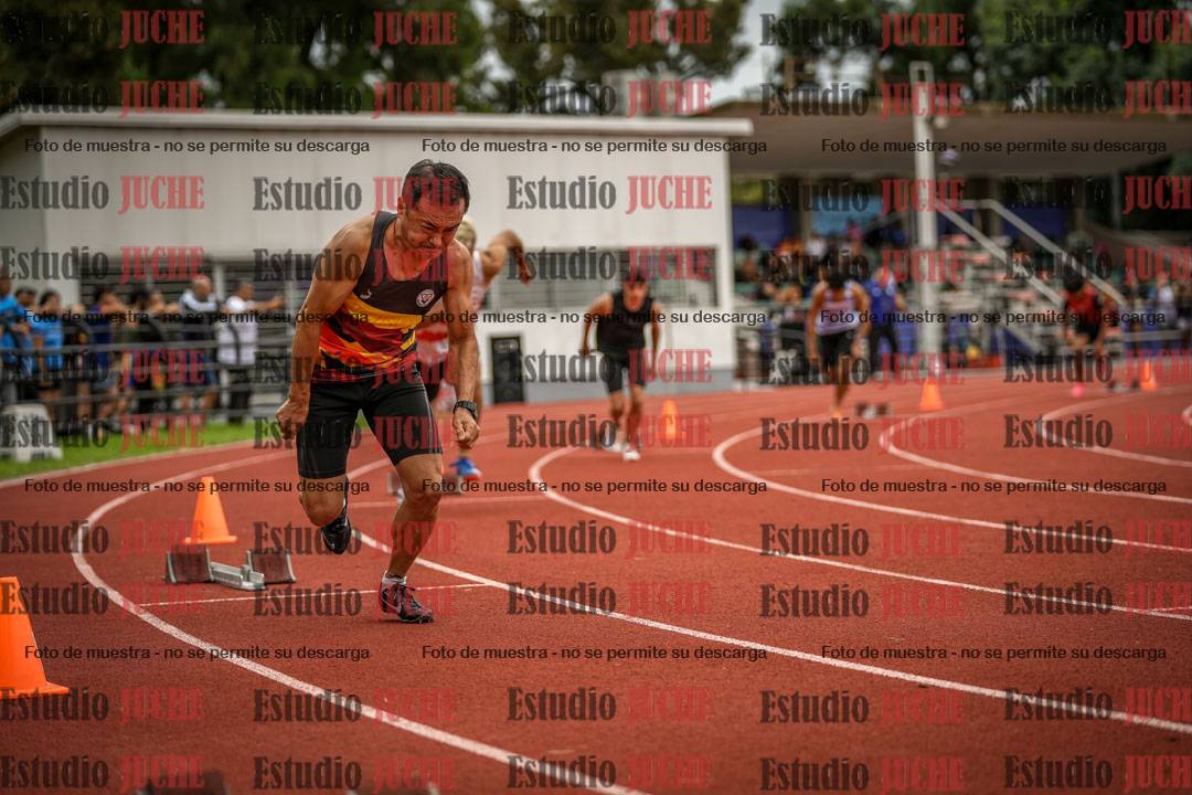 Fotos de los 400 m llanos de varones