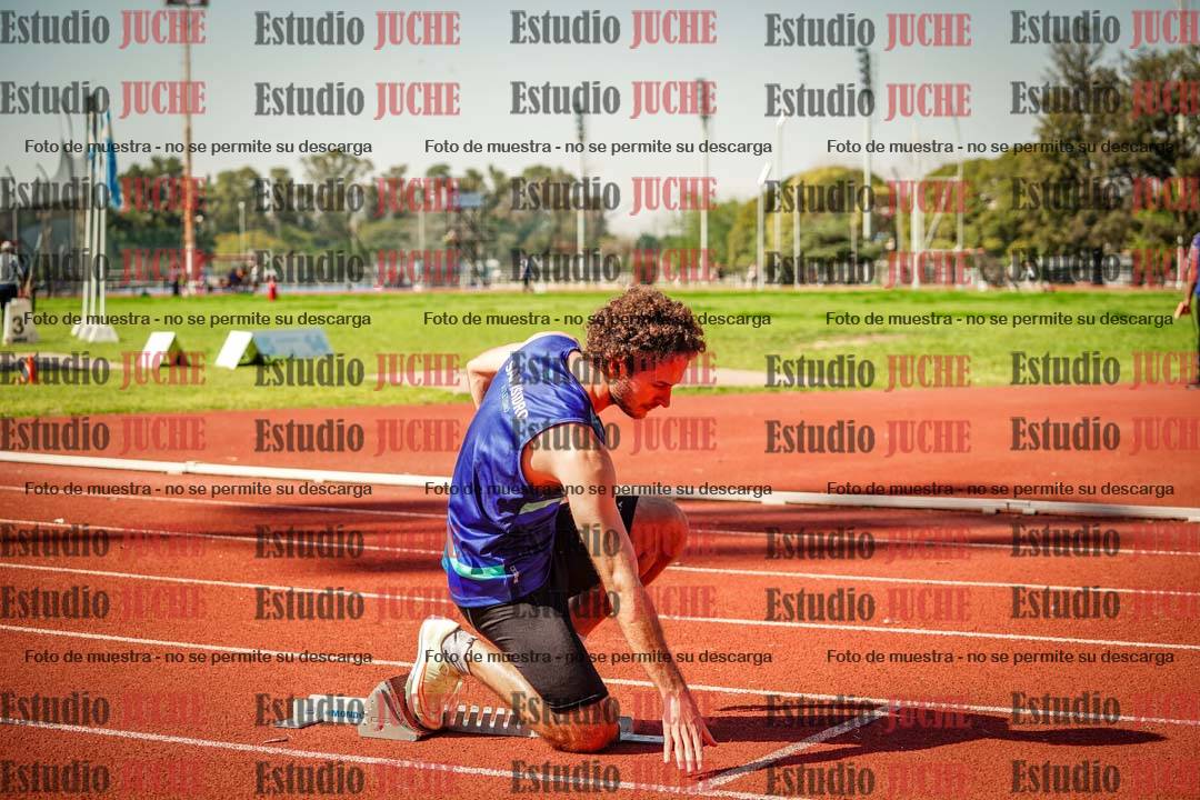 Fotos de los 400 m llanos de varones