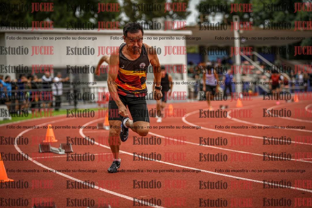 Fotos de los 400 m llanos de varones