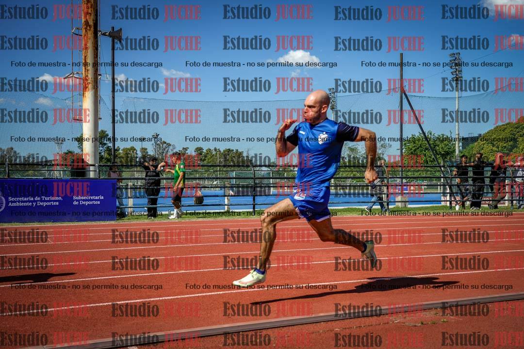 Fotos de los 200 m llanos de varones
