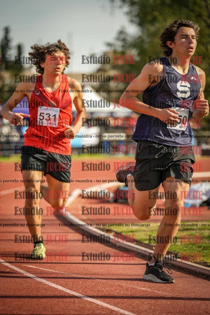 Fotos de los 1500 m de varones - decatlón 10