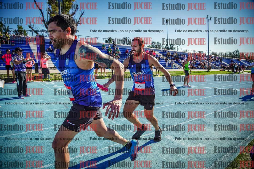 Fotos durante los relevos