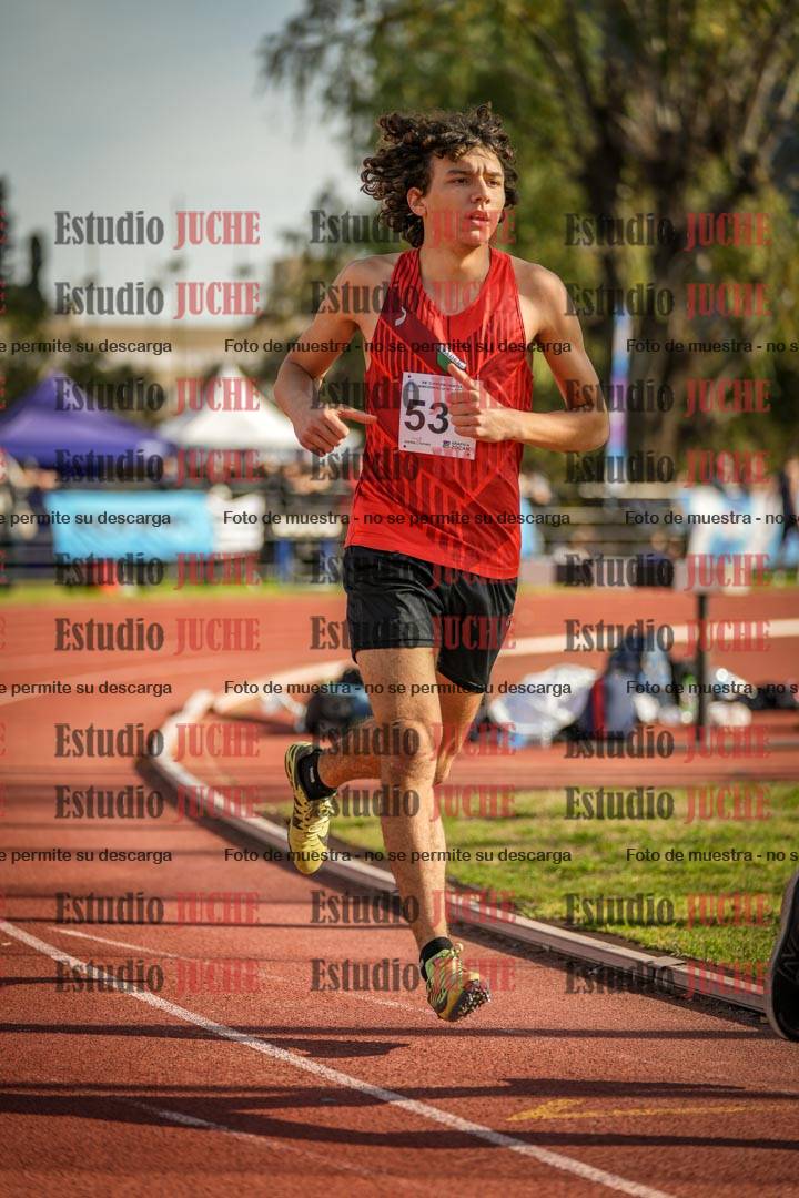 Fotos de los 1500 m de varones - decatlón 10