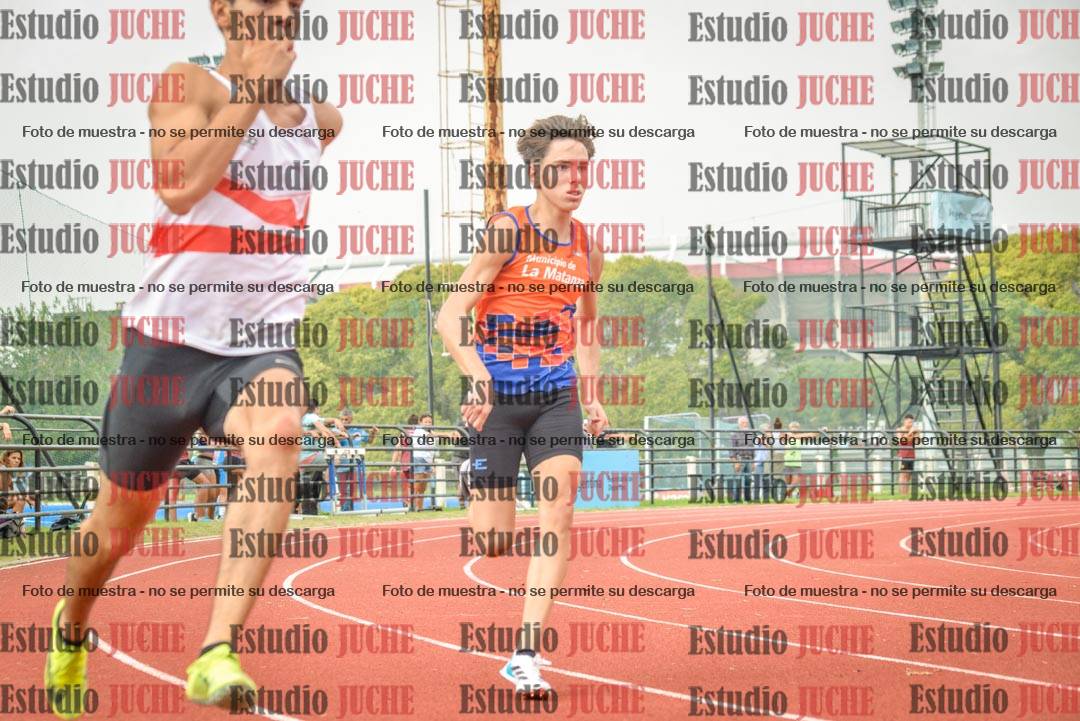 Fotos de los 200 m llanos de varones