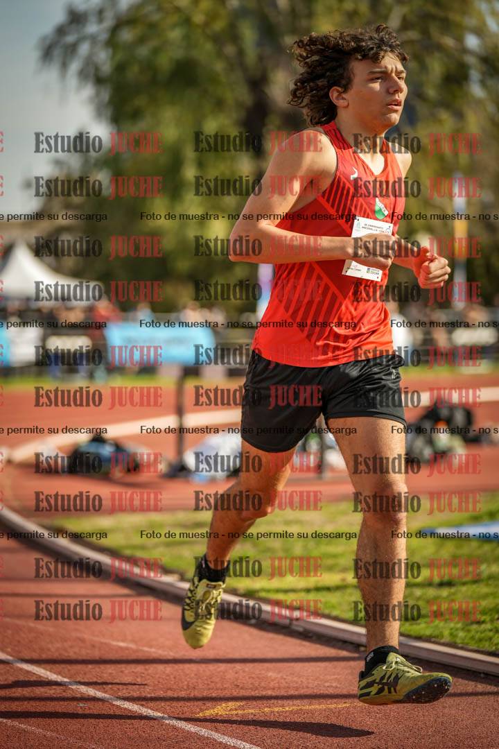 Fotos de los 1500 m de varones - decatlón 10