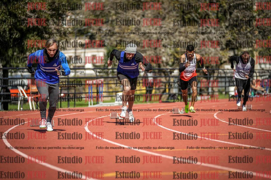 Fotos de los 200 m llanos de varones