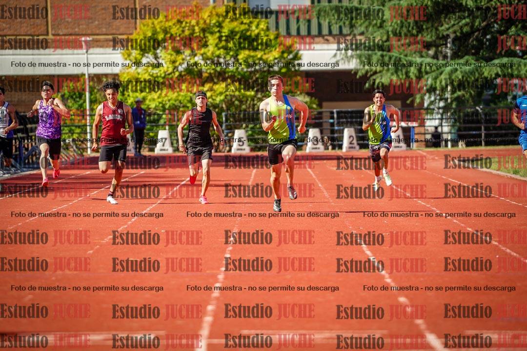 Fotos de los 200 m llanos de varones