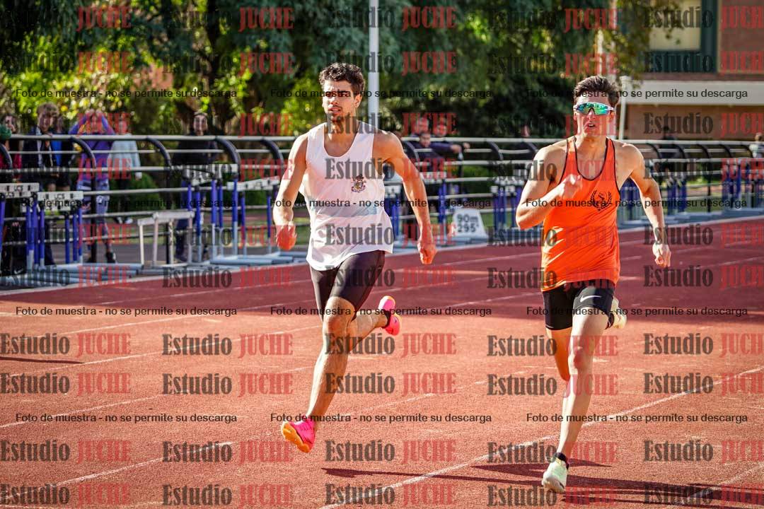 Fotos de los 400 m llanos de varones
