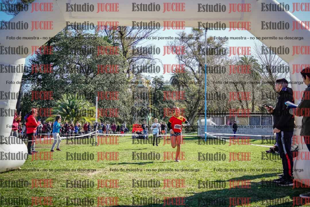 Fotos de la llegada del cross de 1500 m