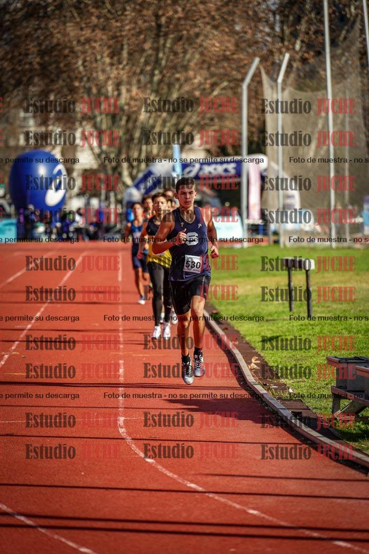 Fotos de los 1500 m de varones - decatlón 10