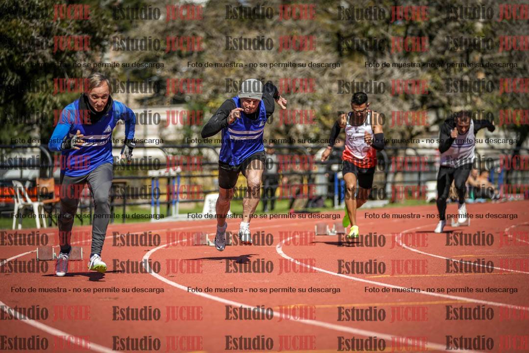Fotos de los 200 m llanos de varones