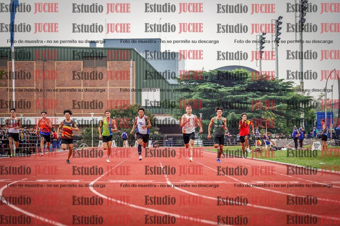 Fotos de los 200 m llanos de varones