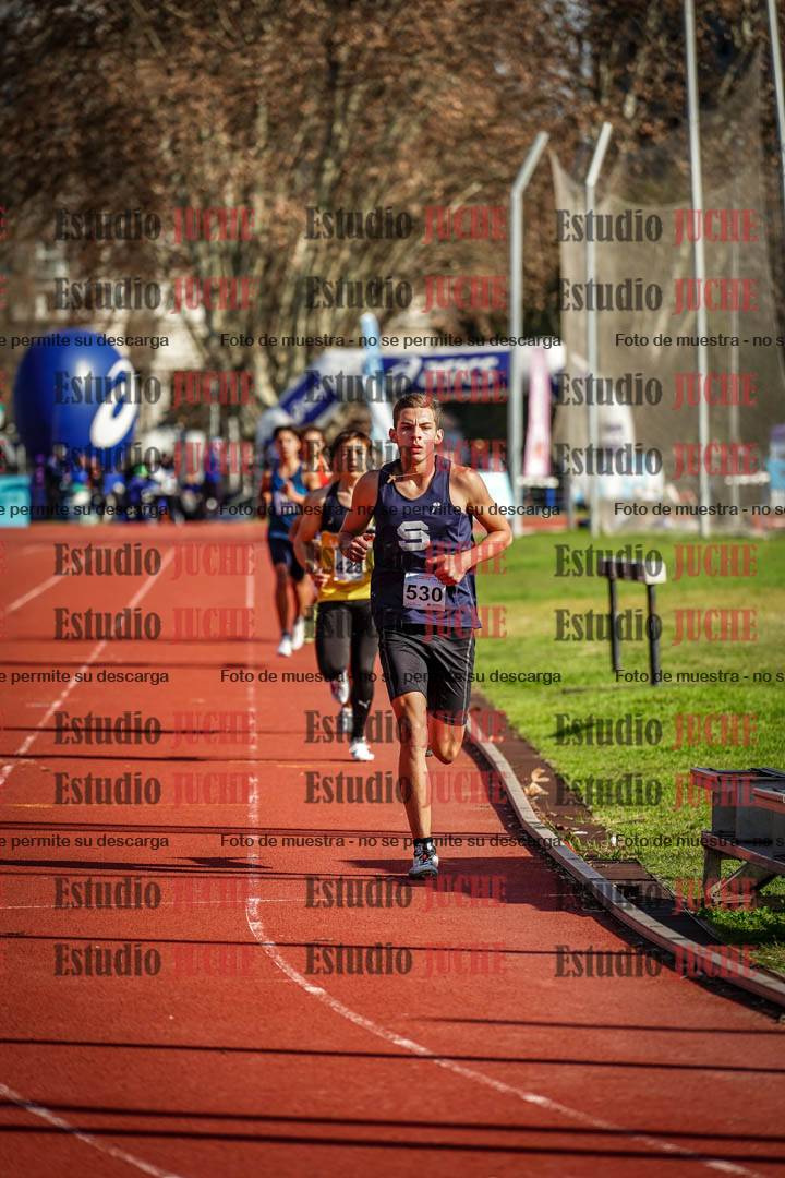 Fotos de los 1500 m de varones - decatlón 10