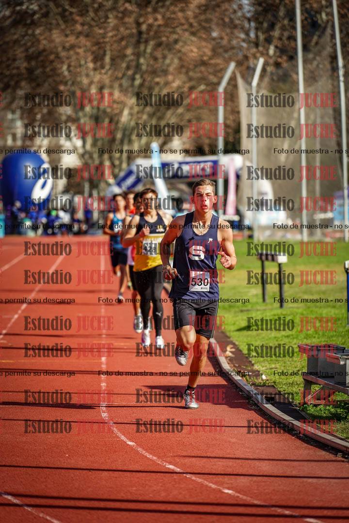 Fotos de los 1500 m de varones - decatlón 10