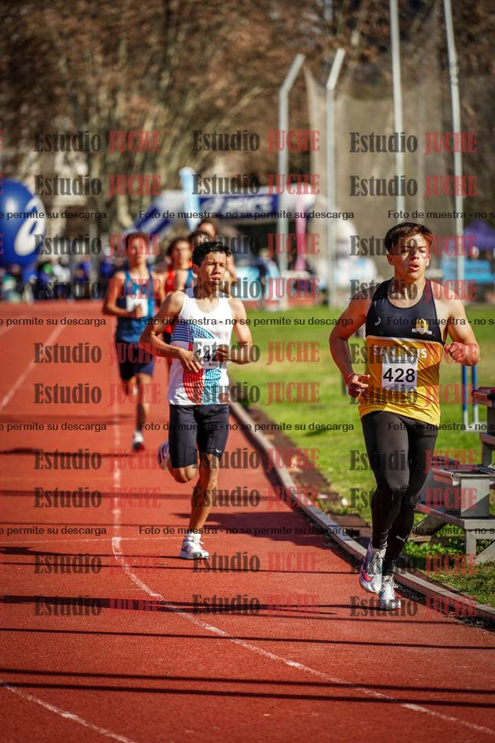 Fotos de los 1500 m de varones - decatlón 10