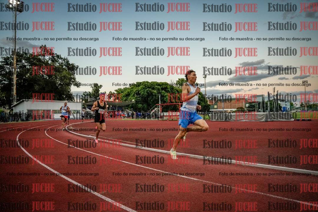 Fotos de los 1500 m llanos de varones