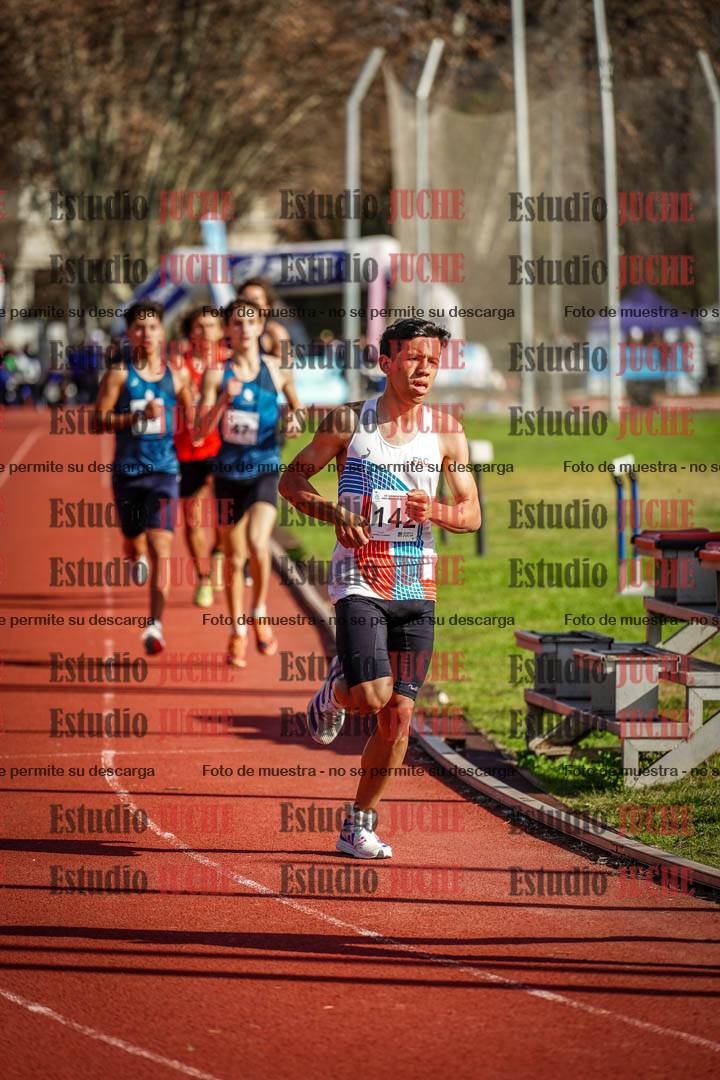 Fotos de los 1500 m de varones - decatlón 10
