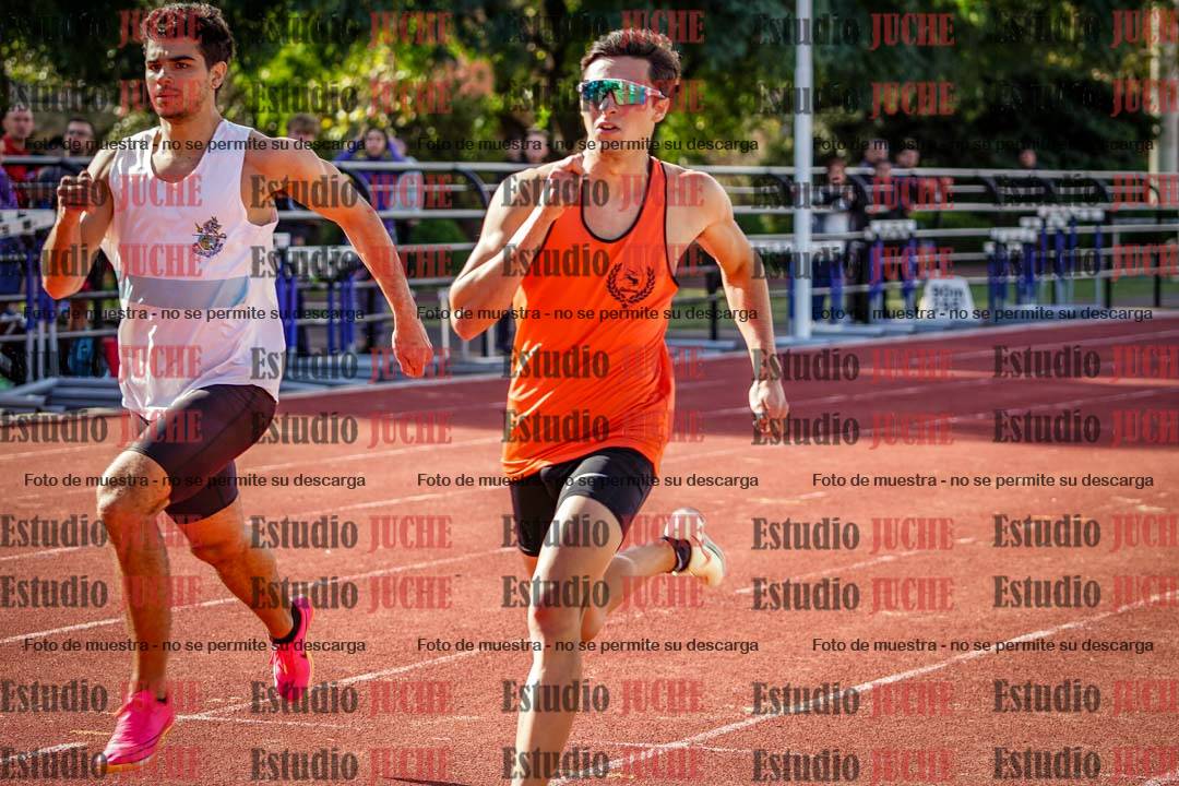 Fotos de los 400 m llanos de varones