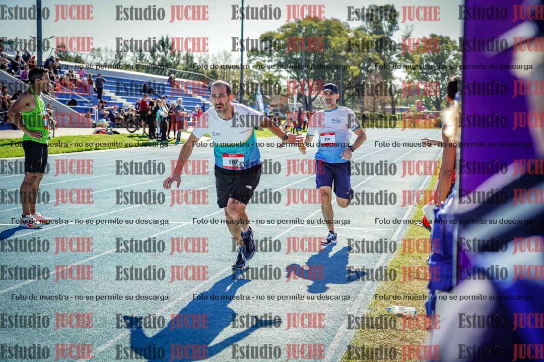 Fotos durante los relevos