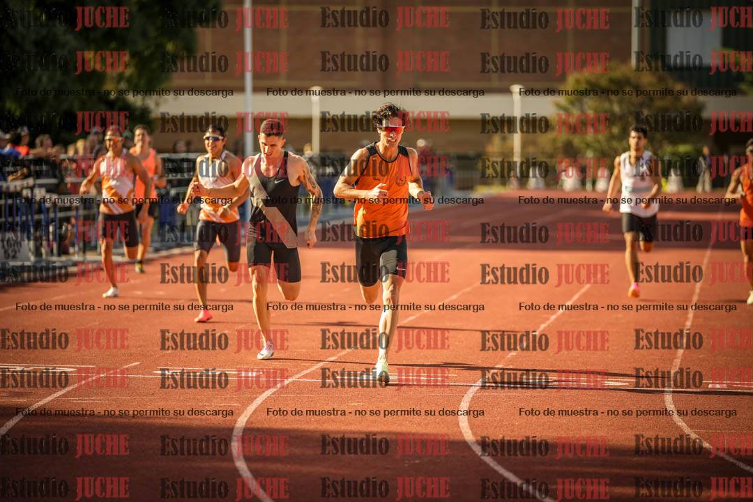 Fotos de los 400 m llanos de varones