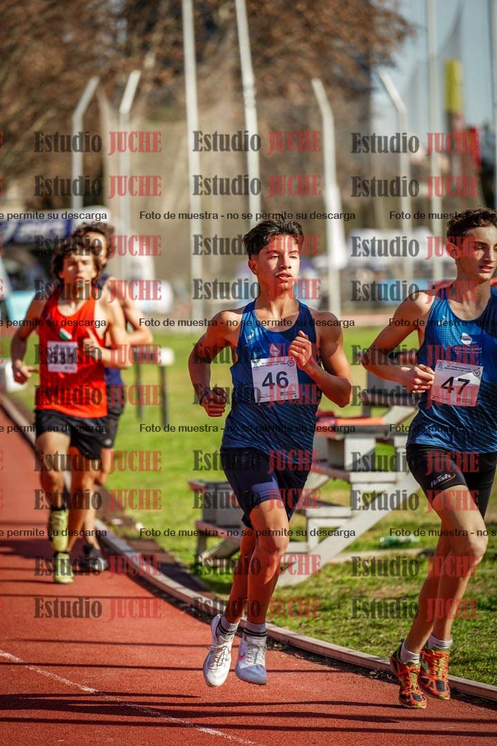 Fotos de los 1500 m de varones - decatlón 10