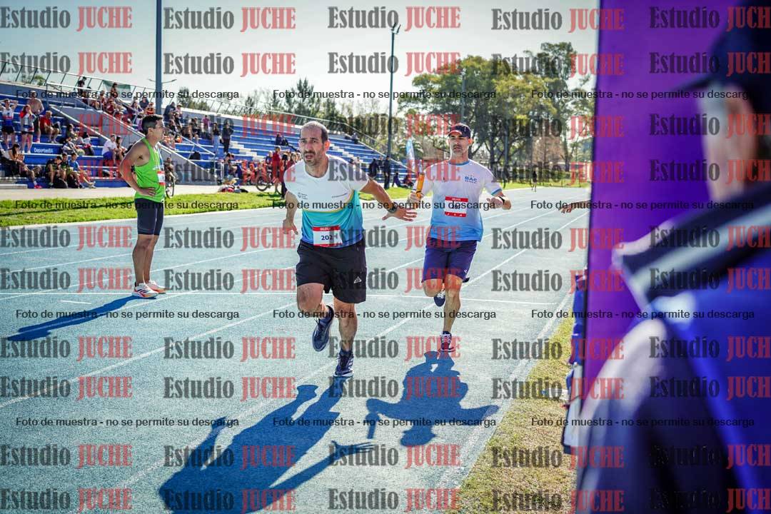 Fotos durante los relevos