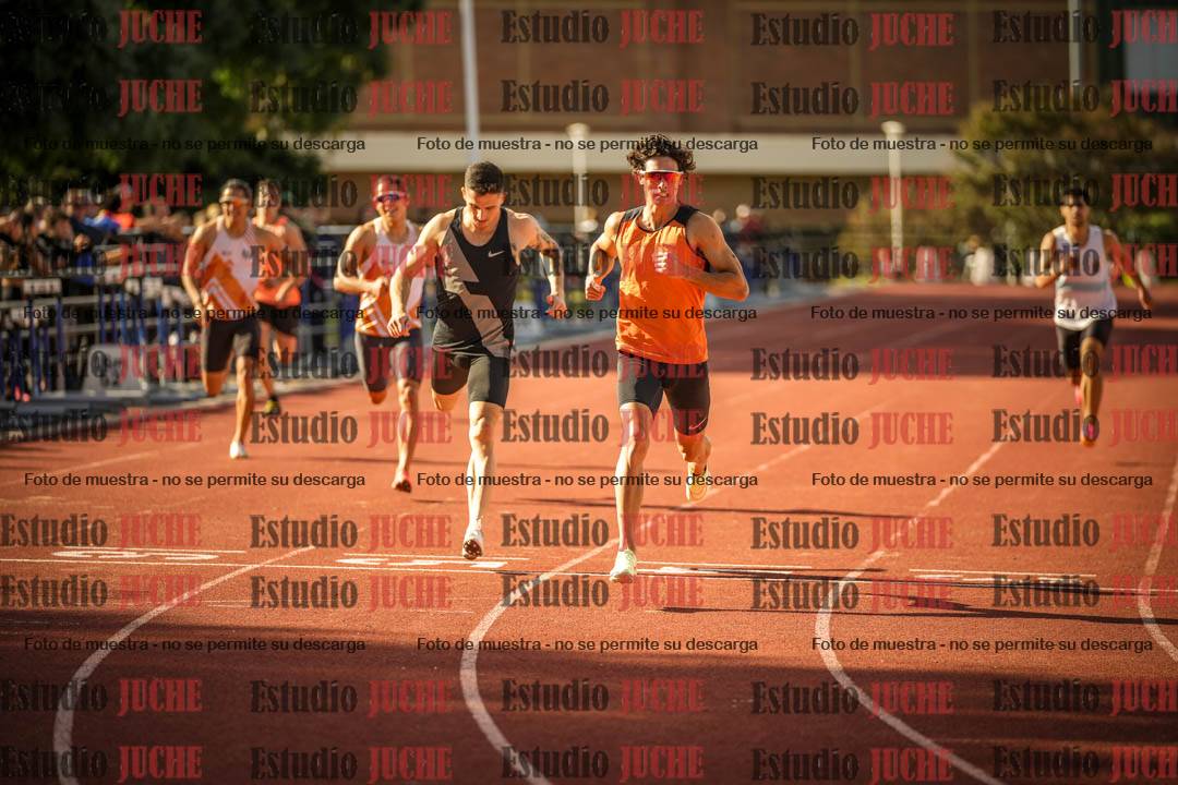 Fotos de los 400 m llanos de varones