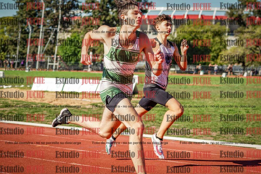 Fotos de los 400 m llanos de varones