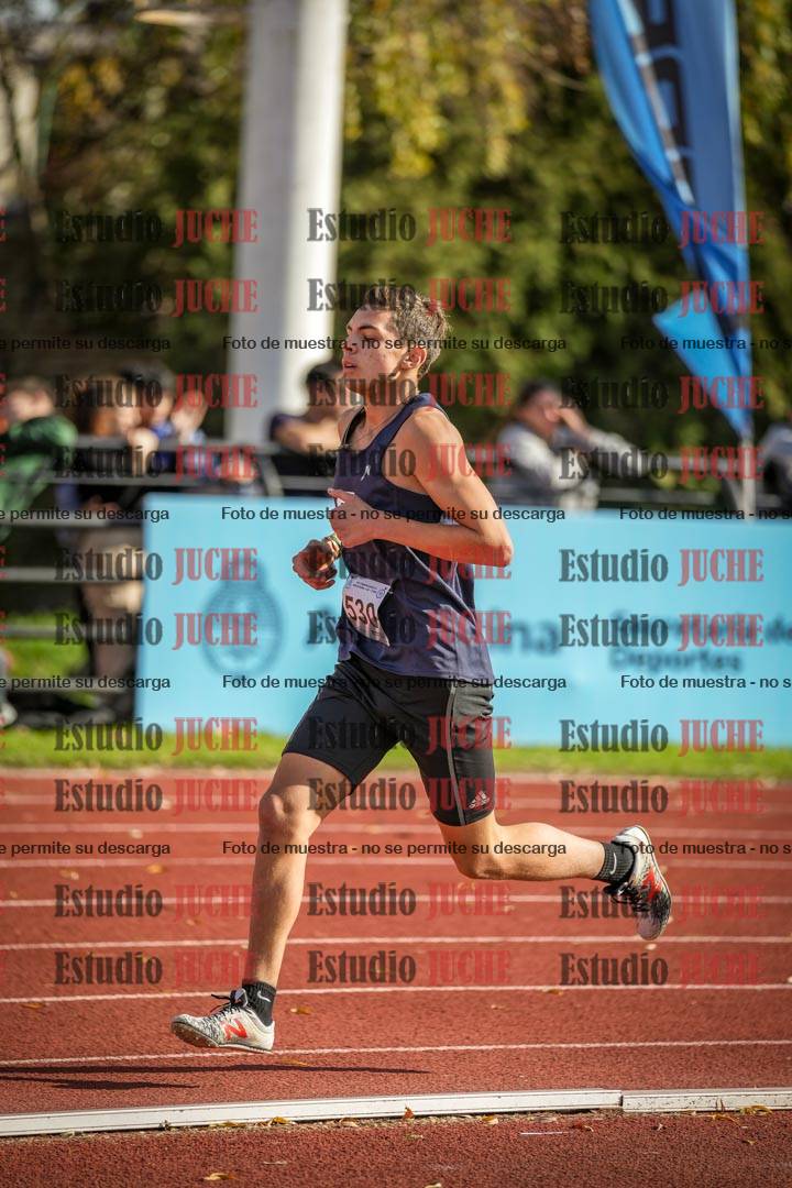 Fotos de los 1500 m de varones - decatlón 10