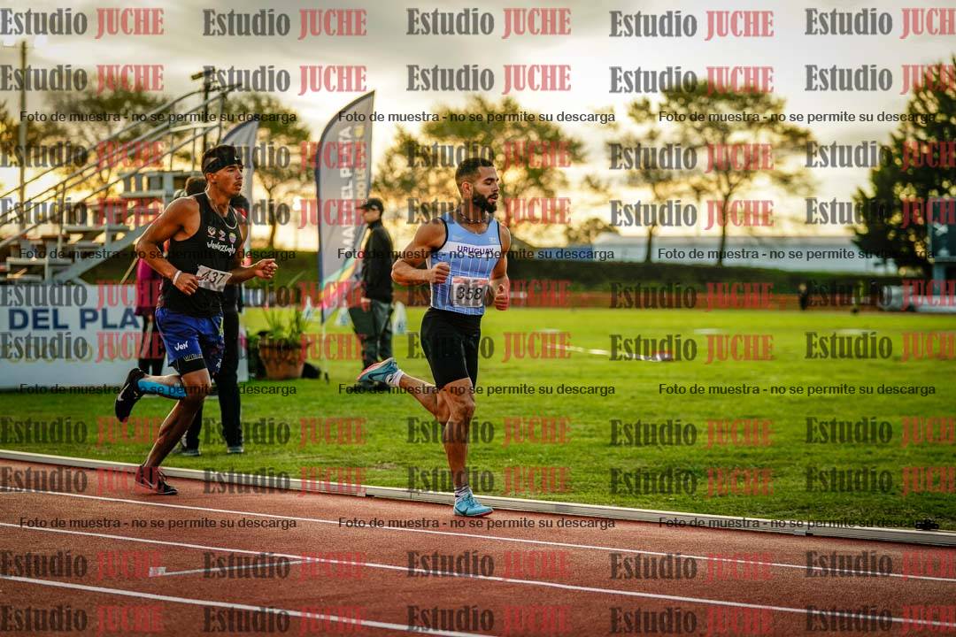 Fotos de los 1500 m llanos de varones - deca 10