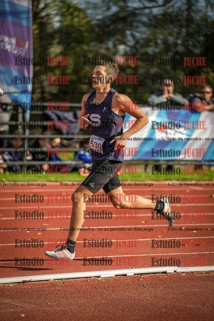 Fotos de los 1500 m de varones - decatlón 10
