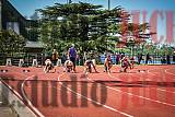 Fotos de los 100 m llanos de varones - decatlón 1