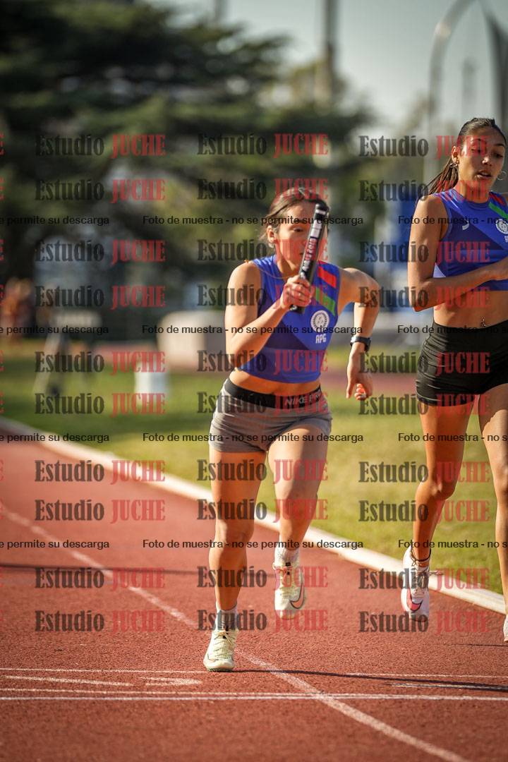 Fotos de las postas 4x400 m llanos de mujeres