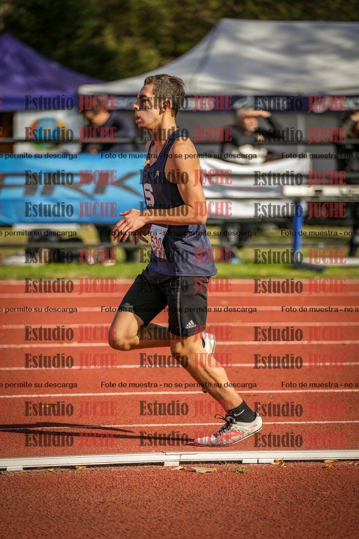 Fotos de los 1500 m de varones - decatlón 10