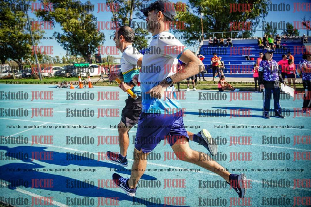 Fotos durante los relevos