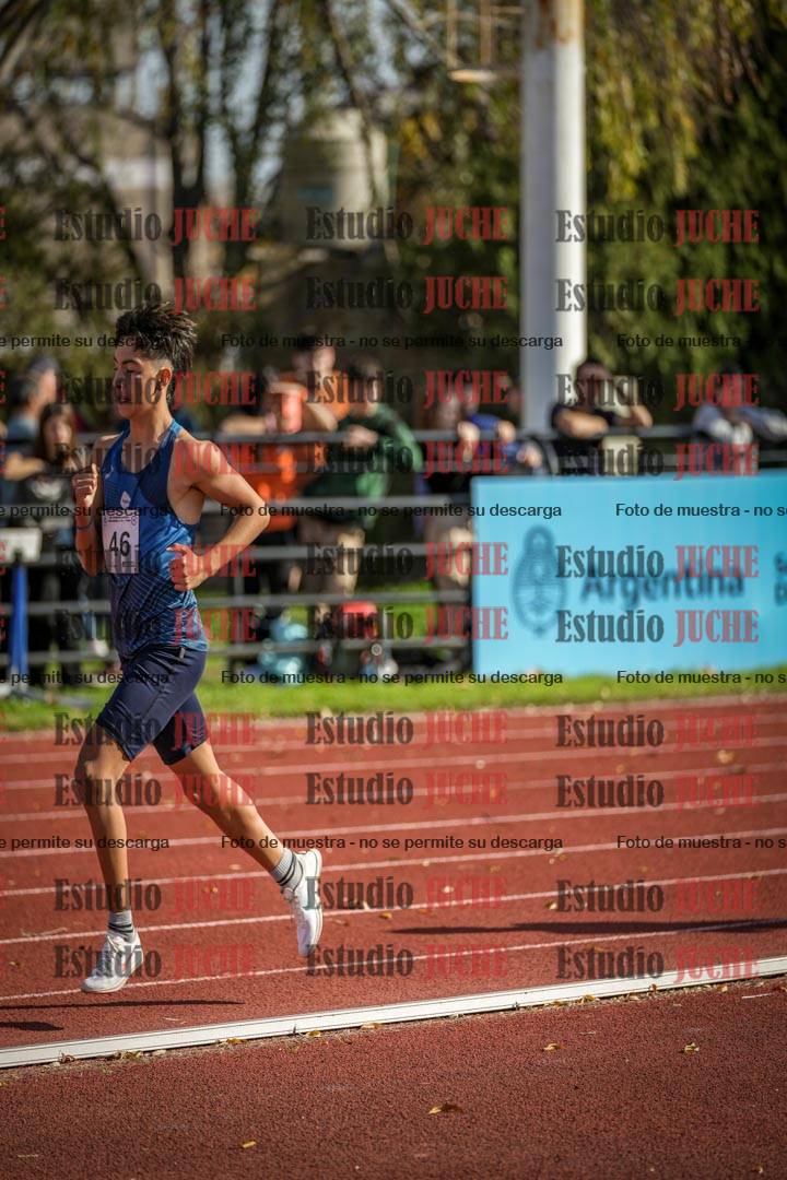 Fotos de los 1500 m de varones - decatlón 10