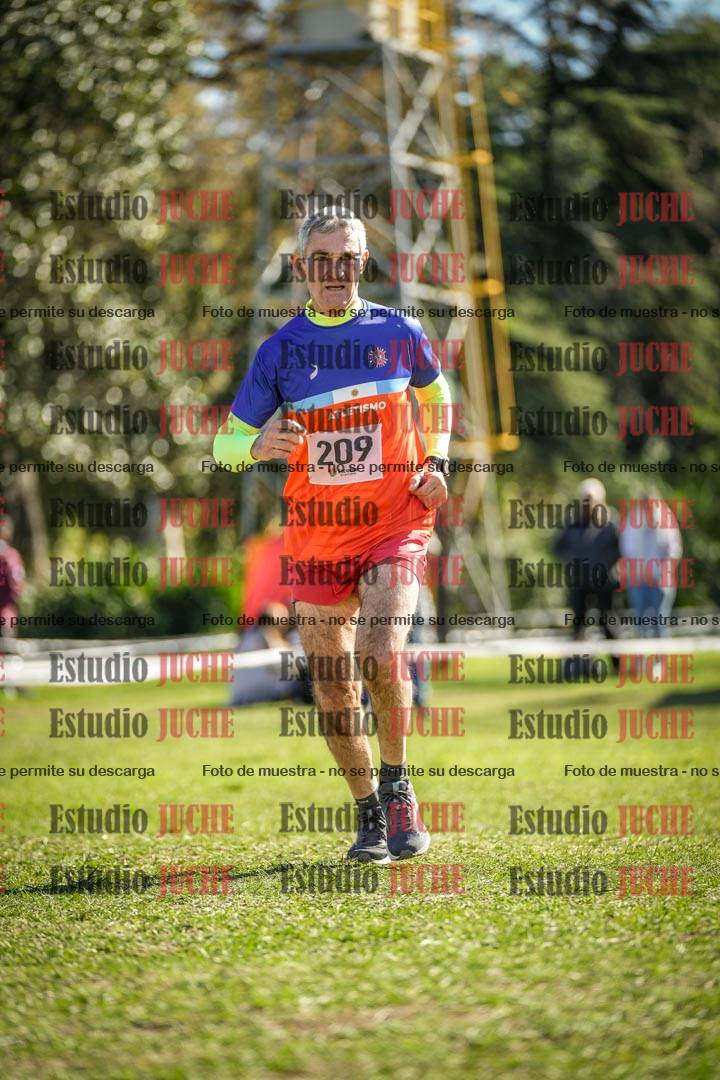 Fotos de la llegada del cross de 1500 m