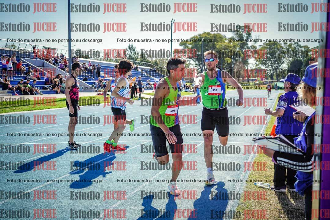 Fotos durante los relevos
