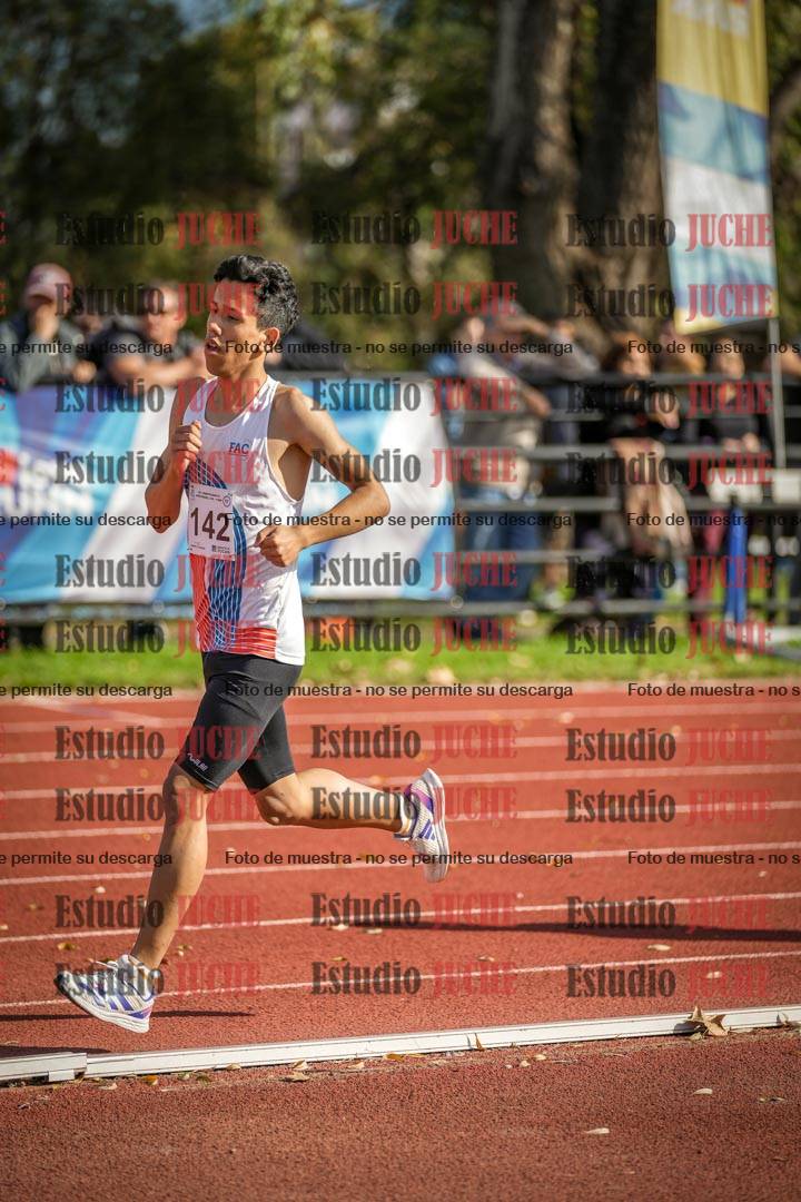 Fotos de los 1500 m de varones - decatlón 10