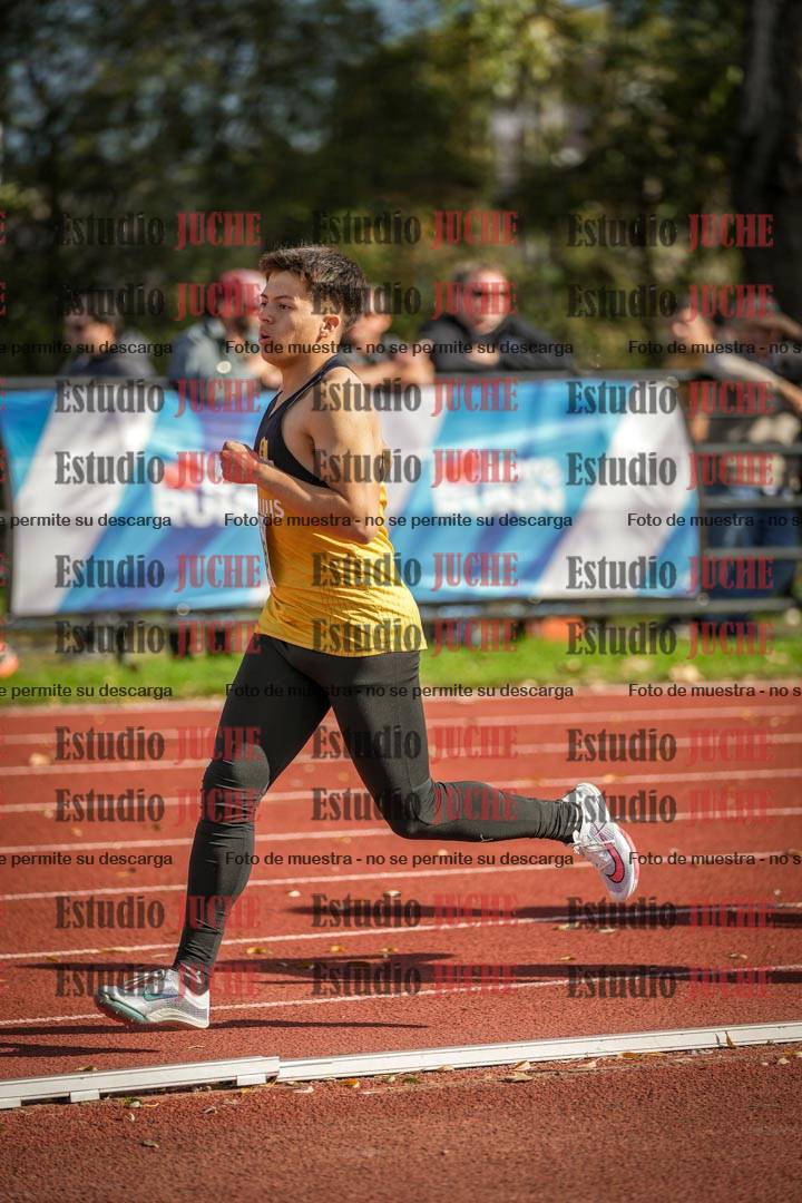 Fotos de los 1500 m de varones - decatlón 10
