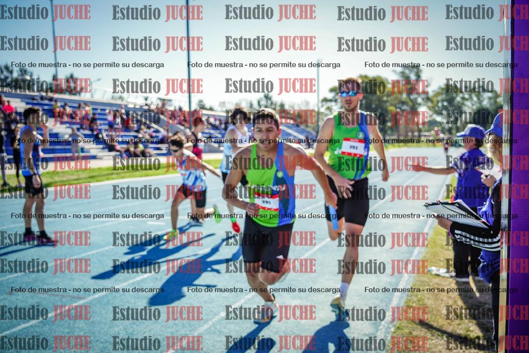 Fotos durante los relevos