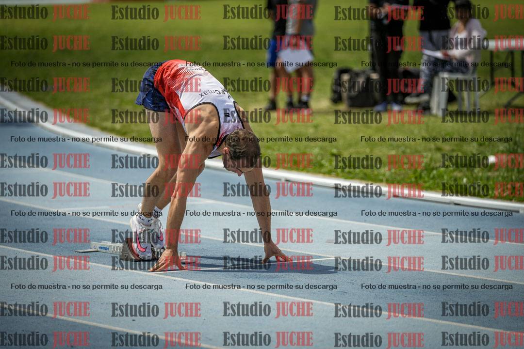 Fotos de los 400 m llanos de varones