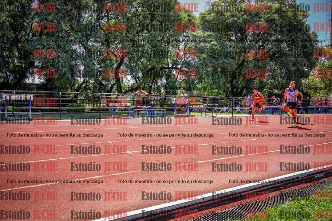 Fotos de los 100 m llanos de varones - decatlón 1