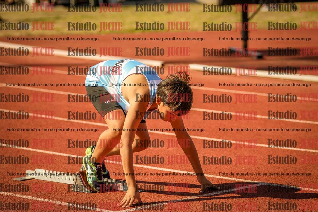 Fotos de los 400 m llanos de varones