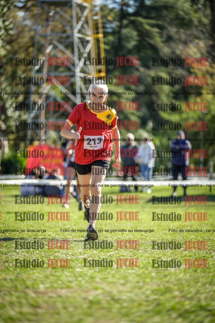 Fotos de la llegada del cross de 1500 m