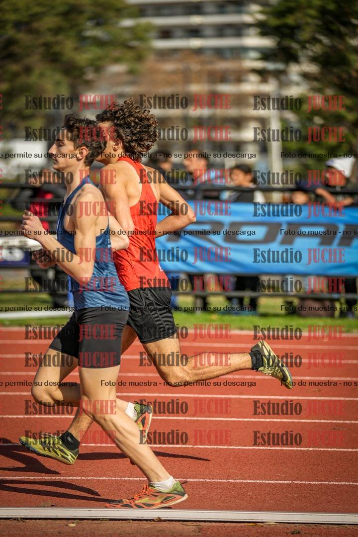 Fotos de los 1500 m de varones - decatlón 10