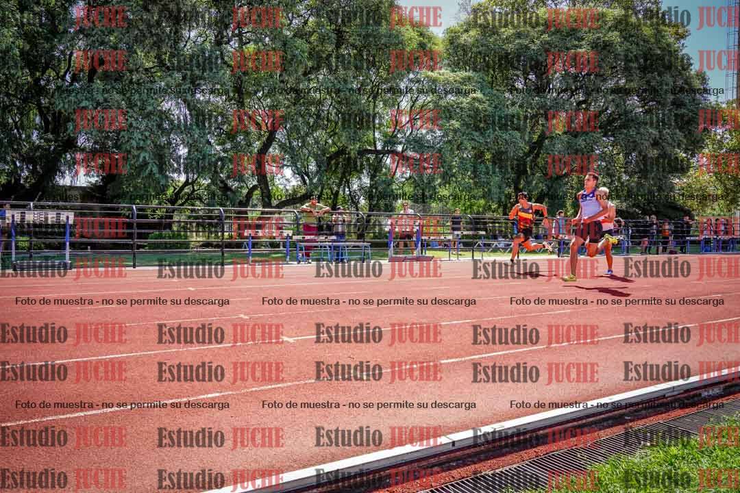Fotos de los 100 m llanos de varones - decatlón 1