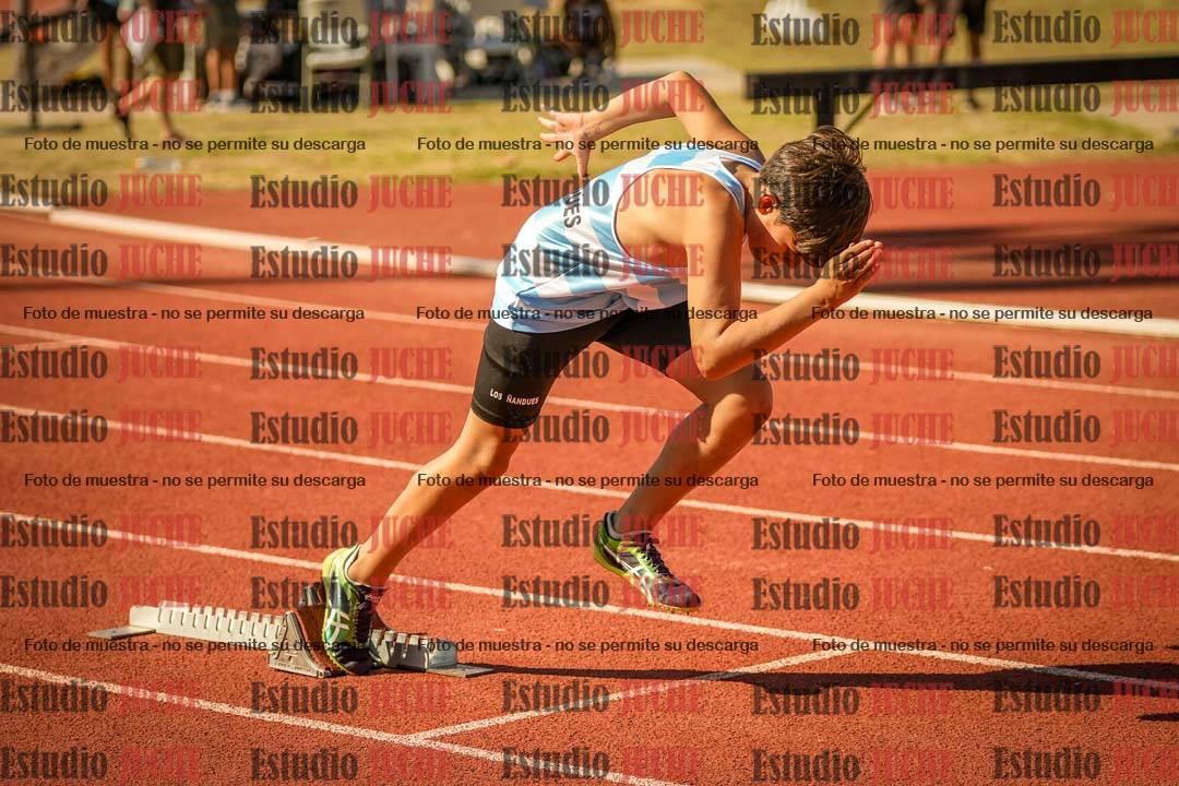 Fotos de los 400 m llanos de varones